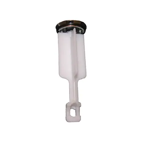 Pop Up Stopper Plunger, Chrome/Plastic