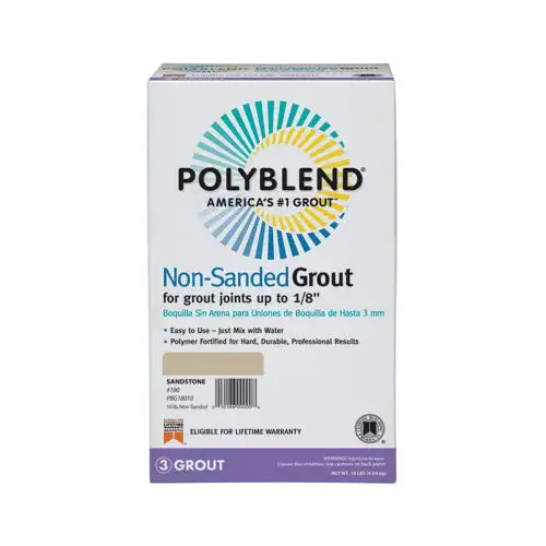 Polyblend 10 Lb. Linen Non-Sanded Tile Grout Polyblend 10 Lb. Linen Non-Sanded Tile Grout