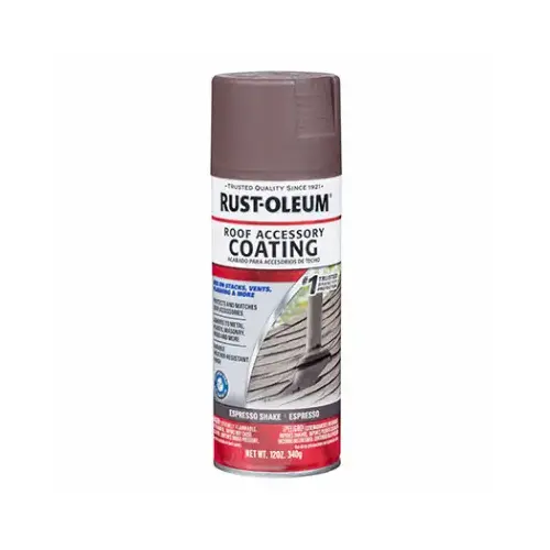 Roof Accessory Coating, Espresso Shake, 12 oz, Liquid Roof Accessory Coating, Espresso Shake, 12 oz, Liquid