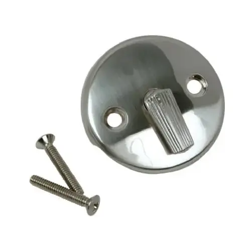 Brushed Tub Drain Overflow Face Plate - pack of 3 Brushed Tub Drain Overflow Face Plate - pack of 3