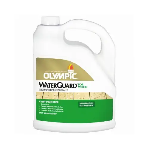 Waterguard Wood Sealer, Clear, 1-Gallon