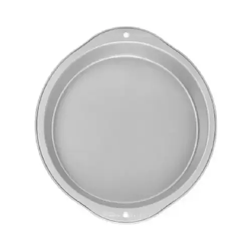 Silver Non-Stick Bakeware Round Cake Pan, 8 x 1-1/2 In.