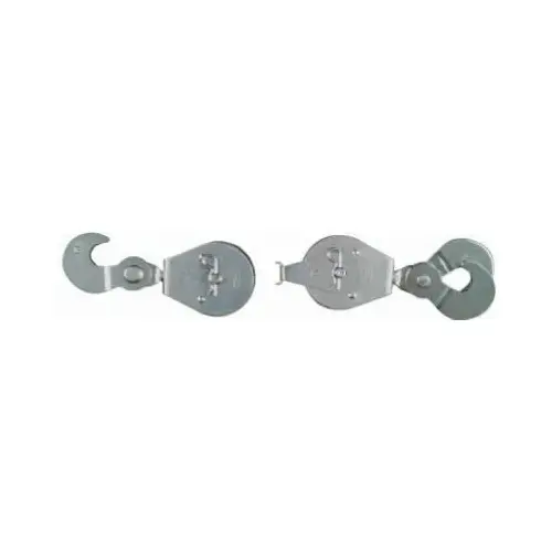 V3225 2" Single Pulley Block & Tackle Set Zinc Plated Finish V3225 2" Single Pulley Block & Tackle Set Zinc Plated Finish
