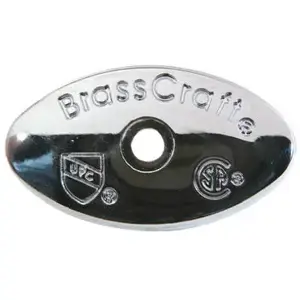 BrassCraft R15-10T C Replacement Oval Handle for Multi-Turn Water Stop in Chrome