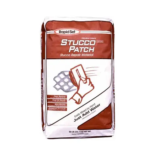 Fast Setting Stucco Patch, 50 Lbs.