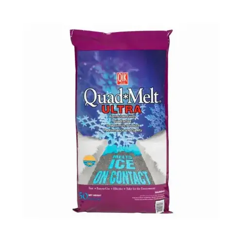 Quad Melt All-In-One Ice Melt Crystals, 50-Lbs. Quad Melt All-In-One Ice Melt Crystals, 50-Lbs.