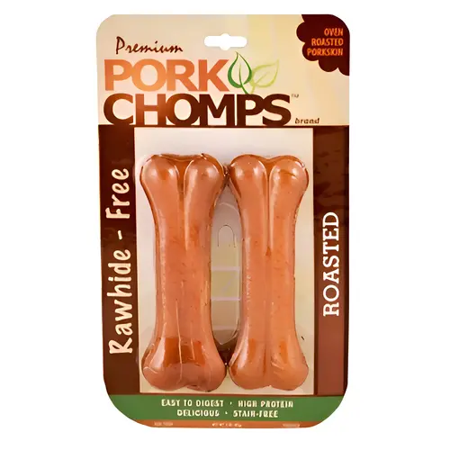 Dog Treats, Premium Roasted Pork Pressed Bone, 2-Ct. Dog Treats, Premium Roasted Pork Pressed Bone, 2-Ct.