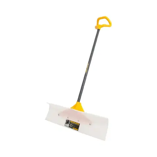 Snow Pusher, Versa Grip Poly D-Handle, 30-In. Snow Pusher, Versa Grip Poly D-Handle, 30-In.