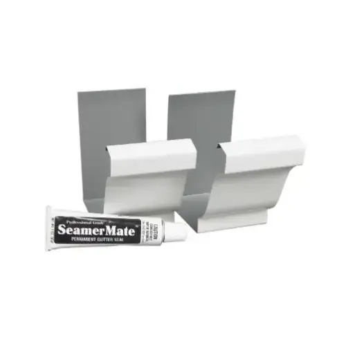 Aluminum Seamer With Seamermate, White pair Aluminum Seamer With Seamermate, White pair