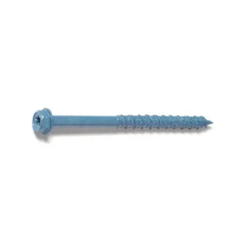 Masonry Screw, 1/4 x 3-1/4-In. Star Hex Head - pack of 100 Masonry Screw, 1/4 x 3-1/4-In. Star Hex Head - pack of 100