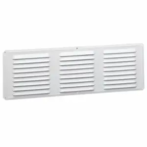 Air Vent 84215 16 In. x 6 In. White Aluminum Under Eave Vent