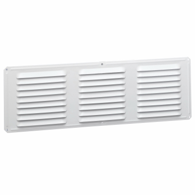 Air Vent 84215 16 In. x 6 In. White Aluminum Under Eave Vent