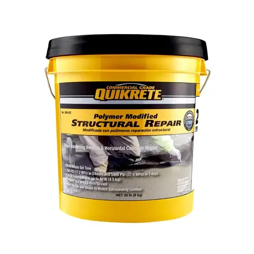 Polymer Modified Structural Concrete Repair, 20-Lb. Gray