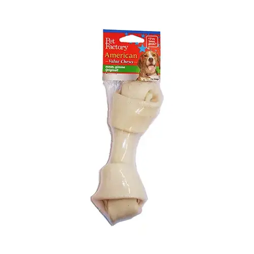 Dog Treats, American Beefhide Bone, 9-10-In. Dog Treats, American Beefhide Bone, 9-10-In.