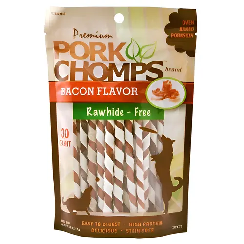 Dog Treats, Premium Bacon Twistz Mini, 30-Ct. Dog Treats, Premium Bacon Twistz Mini, 30-Ct.