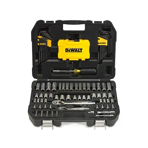 Mechanic's Tool Set, 108-Piece, Chrome Vanadium, Polished Chrome Vanadium Mechanic's Tool Set, 108-Piece, Chrome Vanadium, Polished Chrome Vanadium