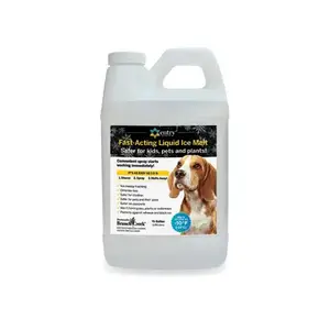 Entry ENTRYJUG1/2GAL Snow and Ice Melter, Chloride-Free Liquid, 1/2-Gallon Jug