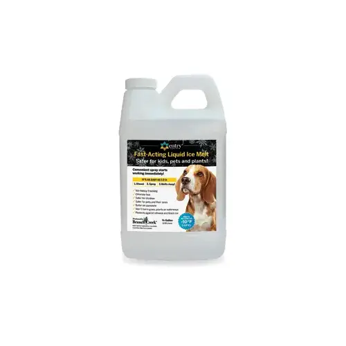 Snow and Ice Melter, Chloride-Free Liquid, 1/2-Gallon Jug