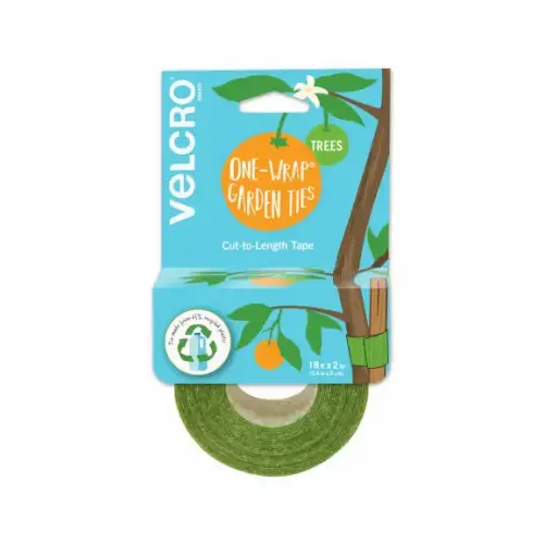 One-Wrap Garden Ties, 2-In. x 18-Ft. Roll