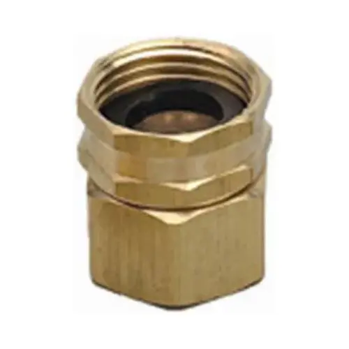 Underground Sprinkler Brass Swivel, 3/4-In. FHT x FNP Underground Sprinkler Brass Swivel, 3/4-In. FHT x FNP