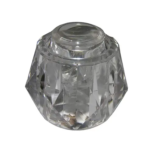 Single-Lever Shower Handle, Clear Single-Lever Shower Handle, Clear