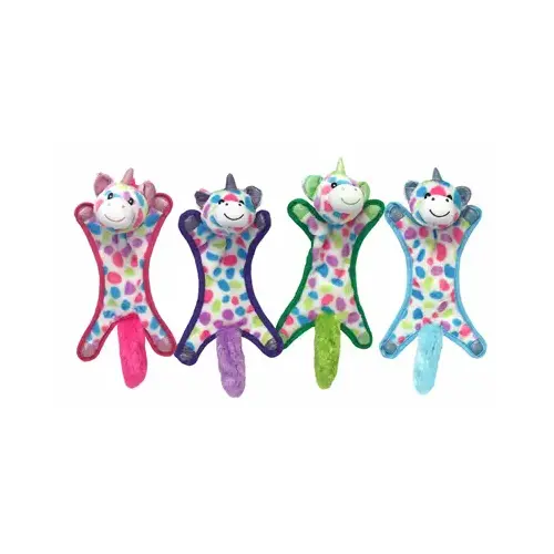 Ball Head Unicorn Dog Toy, Assorted, 15-In. Ball Head Unicorn Dog Toy, Assorted, 15-In.