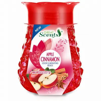 DELTA BRANDS INC. Odor Absorbing Beads Apple & Cinnamon 10-oz. 11264-12