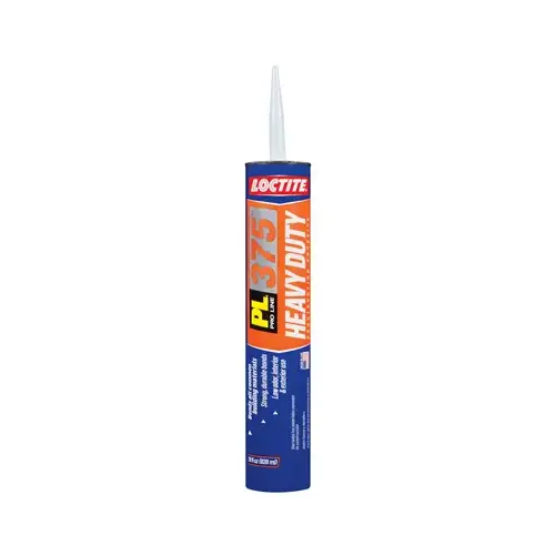 PL 375 Construction Adhesive, Heavy-Duty, 28-oz. Cartridge PL 375 Construction Adhesive, Heavy-Duty, 28-oz. Cartridge