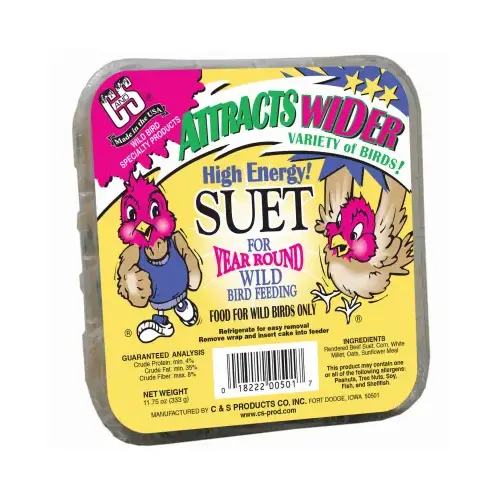 Suet Cake, High Energy, 11.75-oz. Suet Cake, High Energy, 11.75-oz.