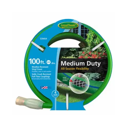 All-Weather Garden Hose, Medium-Duty, 5/8-In. x 100-Ft. All-Weather Garden Hose, Medium-Duty, 5/8-In. x 100-Ft.