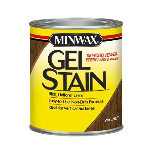 Walnut Gel Wood Stain, Qt.