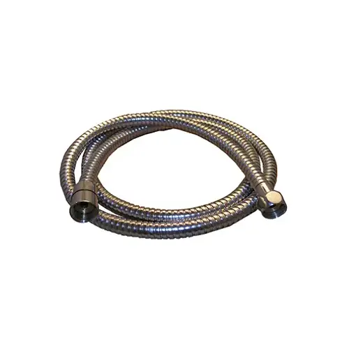 59-Inch Chrome Plated Stainless Steel Shower Hose 59-Inch Chrome Plated Stainless Steel Shower Hose