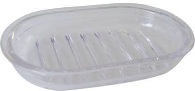 InterDesign 29100 Royal Round Textured Soap Dish