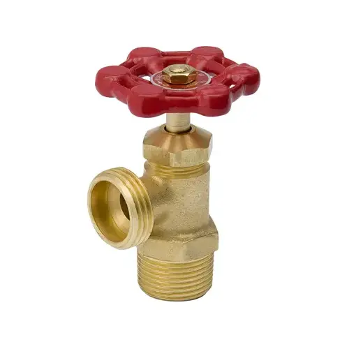 ProLine Series Boiler Drain Valve, 1/2 in Connection, MPT x Hose, 125 psi Pressure, Brass Body ProLine Series Boiler Drain Valve, 1/2 in Connection, MPT x Hose, 125 psi Pressure, Brass Body
