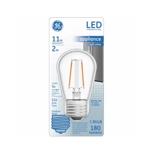 LED Appliance Light Bulb, Medium Base, 7-Watt Replaces 11-Watts LED Appliance Light Bulb, Medium Base, 7-Watt Replaces 11-Watts