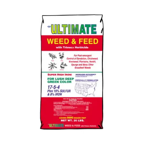 Weed & Feed With Viper, 22-4-2, Covers 5,000-Sq.-Ft. Weed & Feed With Viper, 22-4-2, Covers 5,000-Sq.-Ft.