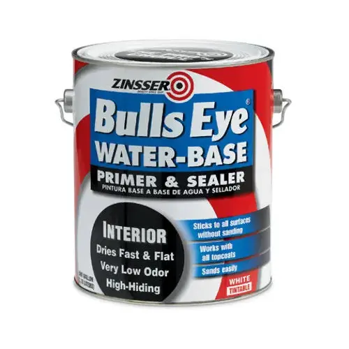 Bulls Eye Water-Base Primer Sealer, Gallon White