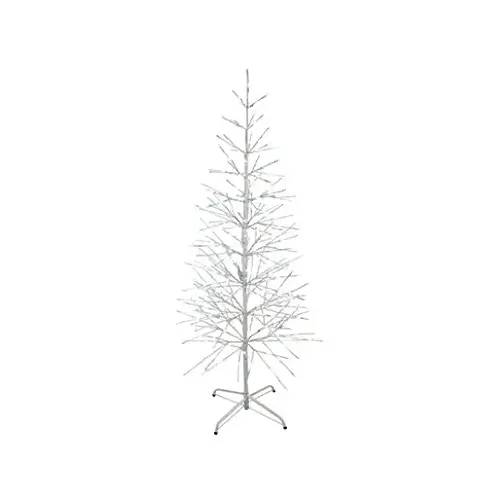 LED Lighted Birch Tree, Pure White, 42-In.