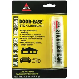 American Grease Stick (AGS) DEK-3H Door Ease Stainless Lubricant, 1.6-oz. Stick