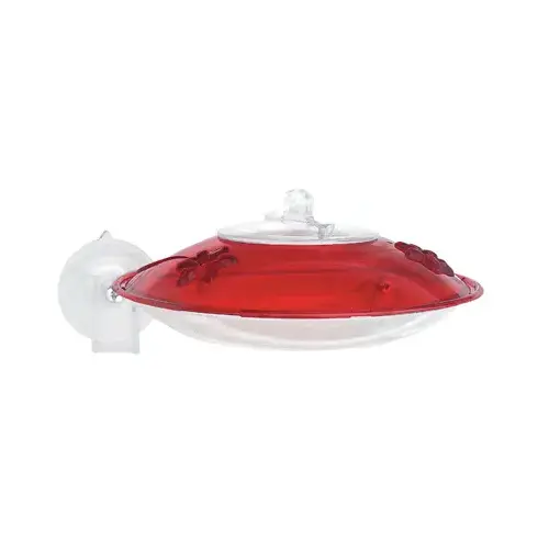 Hummingbird Feeder Red/Clear Hummingbird Feeder Red/Clear