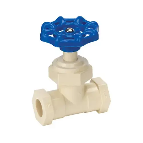 CPVC Solvent-Weld Stop Valve, 3/4 In. CPVC Solvent-Weld Stop Valve, 3/4 In.
