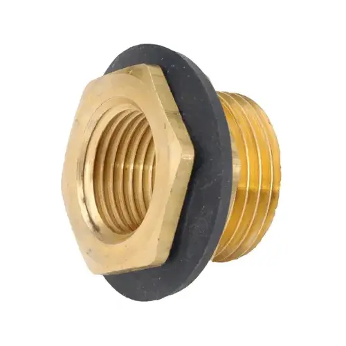 Cooler Nipple, Brass, For: Evaporative Cooler Purge Systems Black Cooler Nipple, Brass, For: Evaporative Cooler Purge Systems Black
