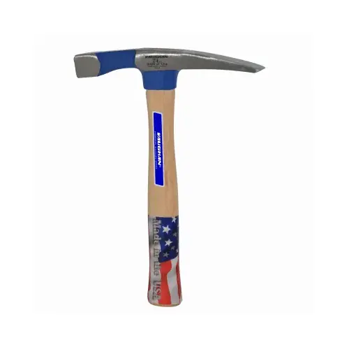 Bricklayer Hammer, 24 oz Head, Square Head, HCS Head, 11-1/2 in OAL Bricklayer Hammer, 24 oz Head, Square Head, HCS Head, 11-1/2 in OAL