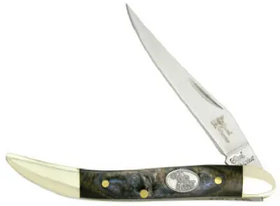 FROST CUTLERY COMPANY Steel Warrior Small Toothpick Pocket Knife 2.25-In Blade Length SW-109IAB FROST CUTLERY COMPANY Steel Warrior Small Toothpick Pocket Knife 2.25-In Blade Length SW-109IAB