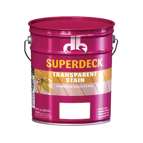 Transparent Stain, Century Redwood, 5-Gals. Transparent Stain, Century Redwood, 5-Gals.