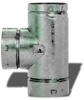 SELKIRK 104100 RV 4 In. x 8-1/2 In. x 4-3/4 In. Gas Vent Tee