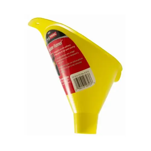 Radiator Funnel Yellow 4" H Plastic 8 oz Yellow