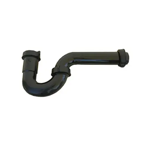 P-Trap, Black Plastic, 1-1/2 In. P-Trap, Black Plastic, 1-1/2 In.