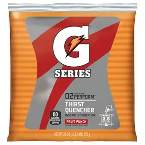 Gatorade 03944-XCP32 Thirst Quencher Instant Powder Sports Drink Mix, Powder, Assorted Flavor, 21 oz Pack - pack of 32