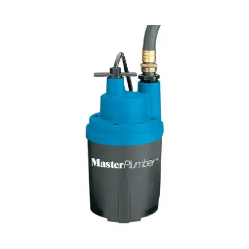 Smart Geyser Automatic Submersible Utility Pump, .25-HP Motor, 1800-GPH Smart Geyser Automatic Submersible Utility Pump, .25-HP Motor, 1800-GPH